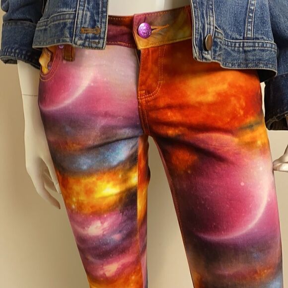 Nanette Lepore L’ Amour denim Legging Sz3 - Picture 2 of 7